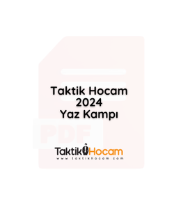 "Taktik Hocam YouTube 2024 Yaz Kampı"